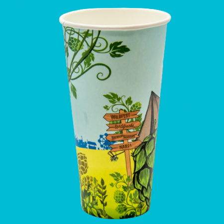 Printed Paper Pint Cup