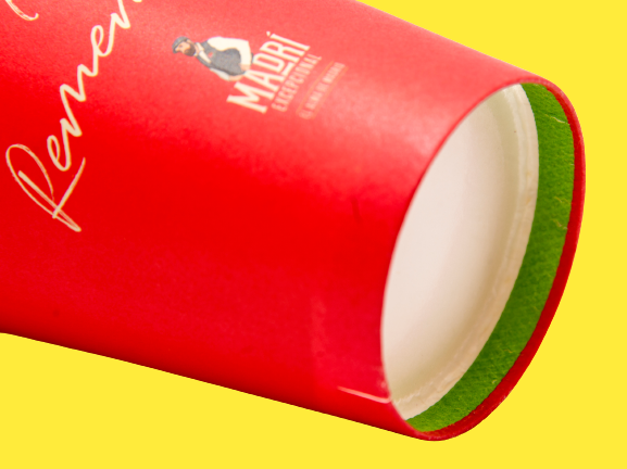 Bottom Of printed Paper Pint Cup